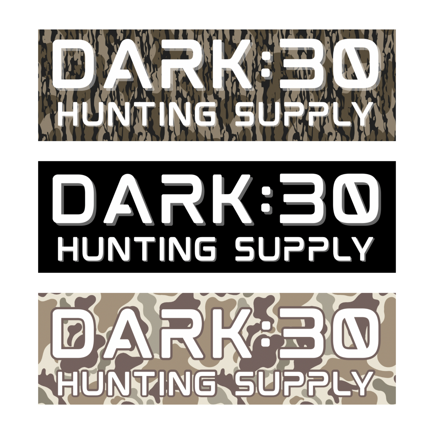 Dark:30 Large Camo Decal
