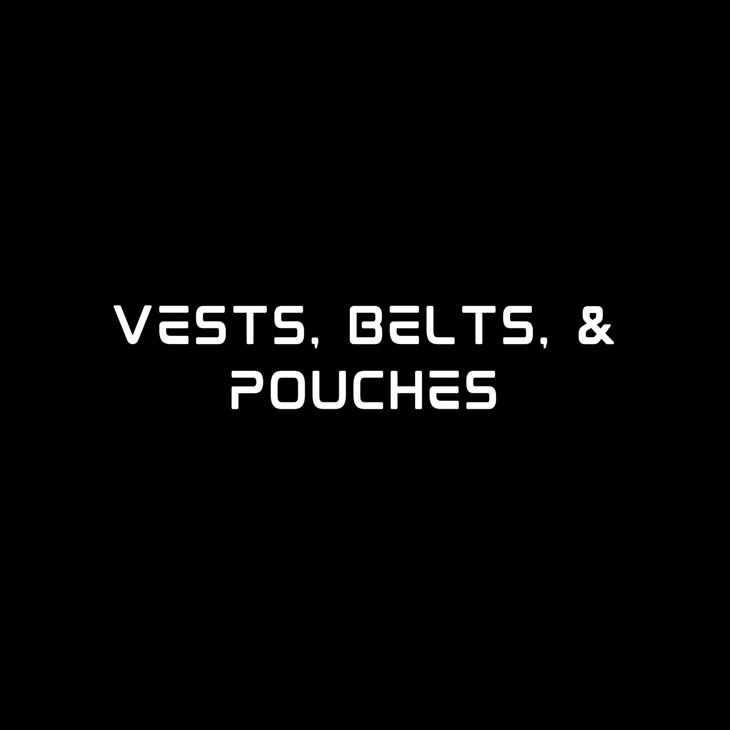 Hunting Vests, Belts, & Pouches
