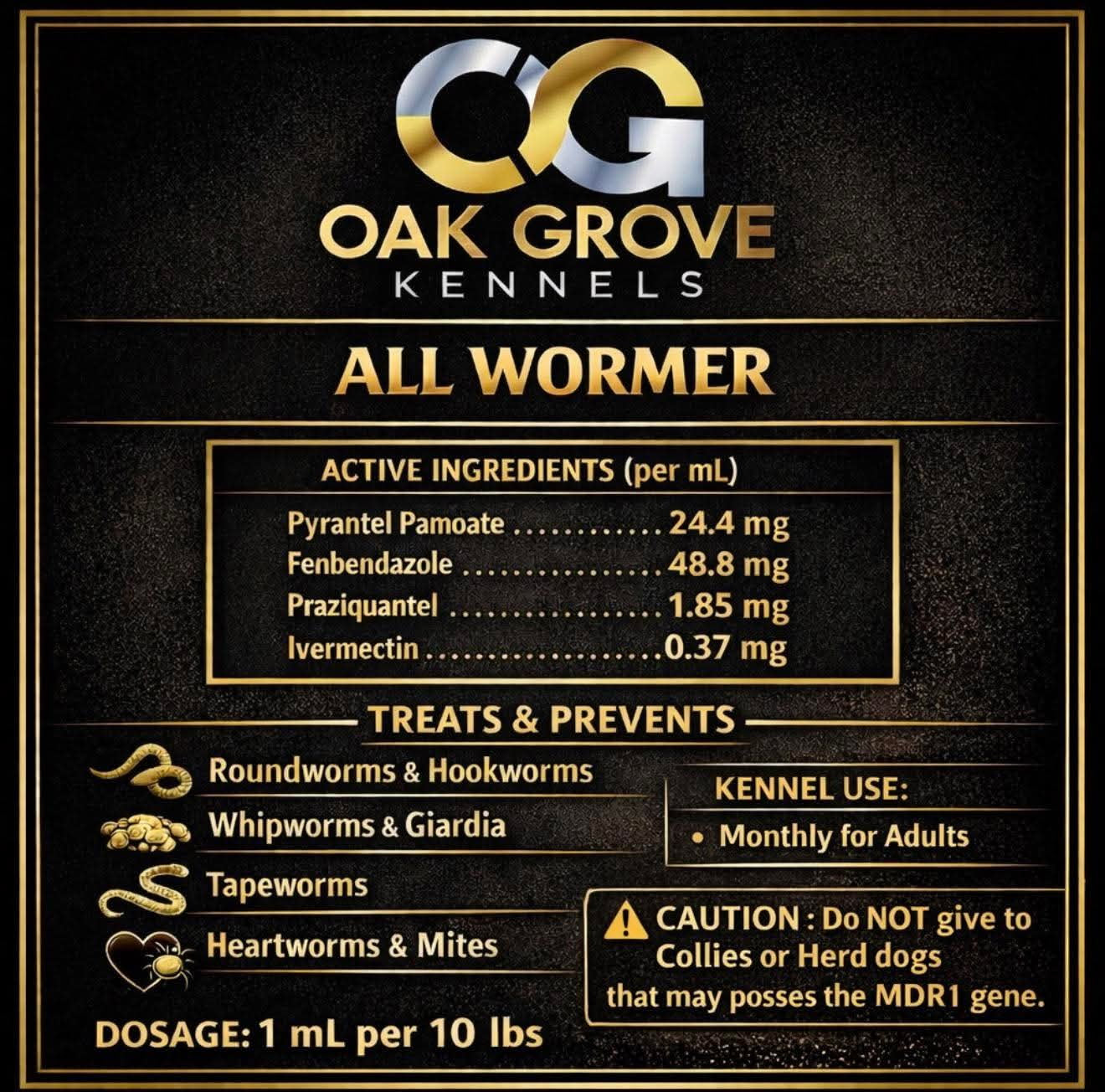 Oak Grove All Wormer