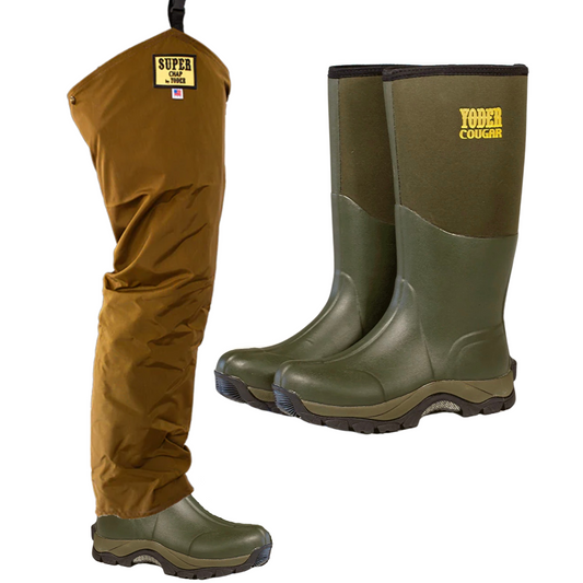 Yoder Cougar Boot with Super Yoder Chaps