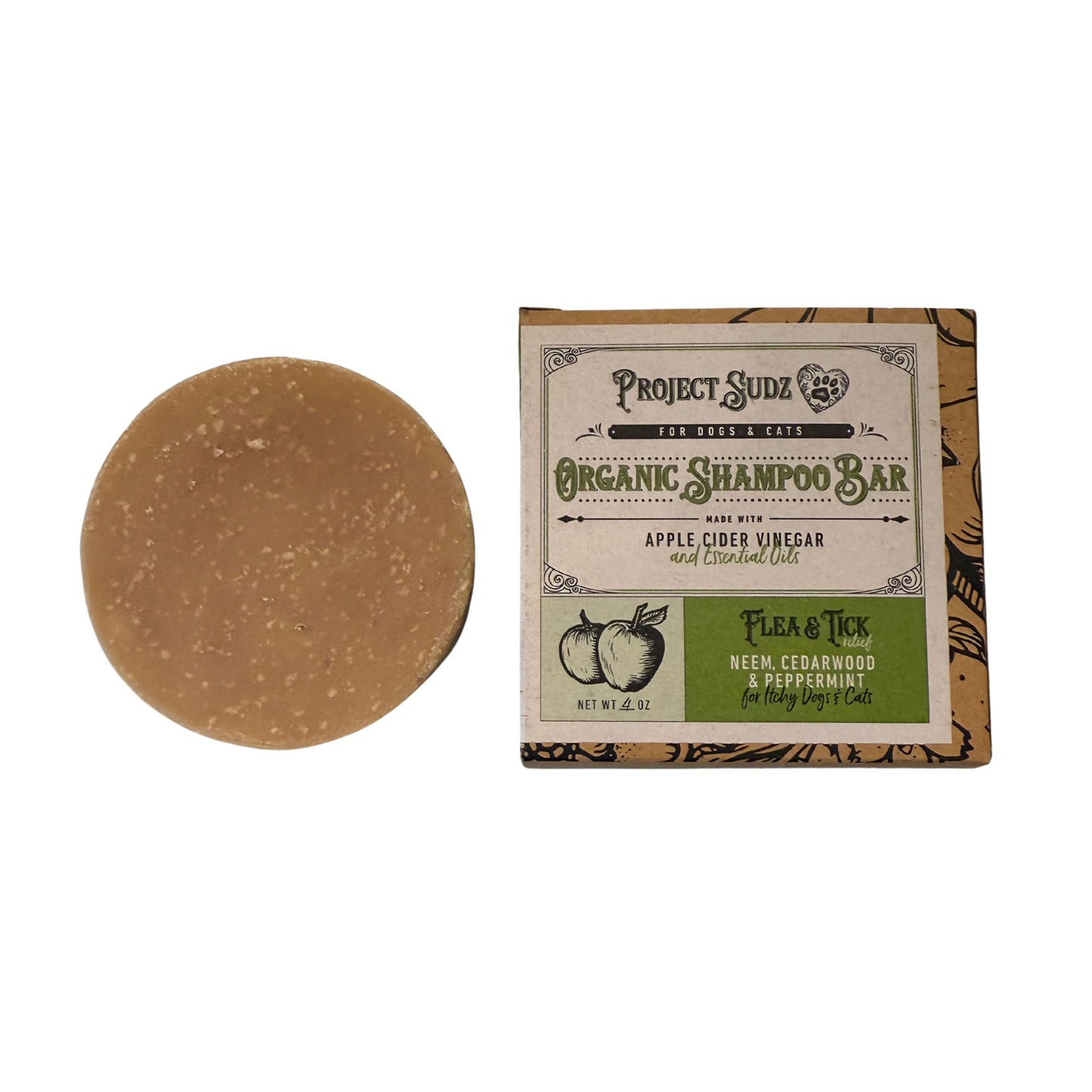 Project Sudz Organic Bar Dog Shampoo