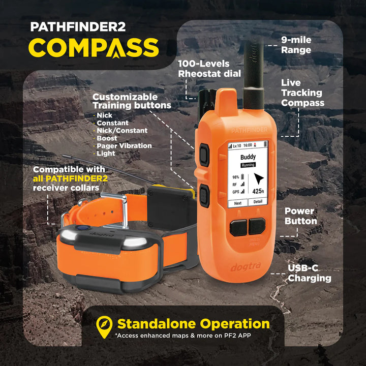 Dogtra Pathfinder2 Compass Bundle