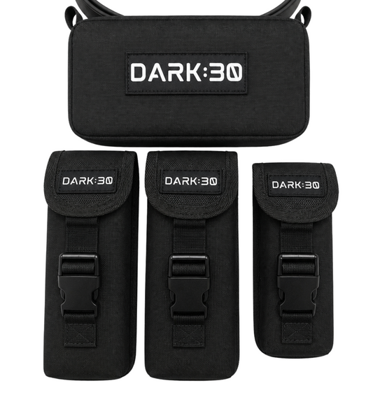 Blacked Out Competition Belt Set