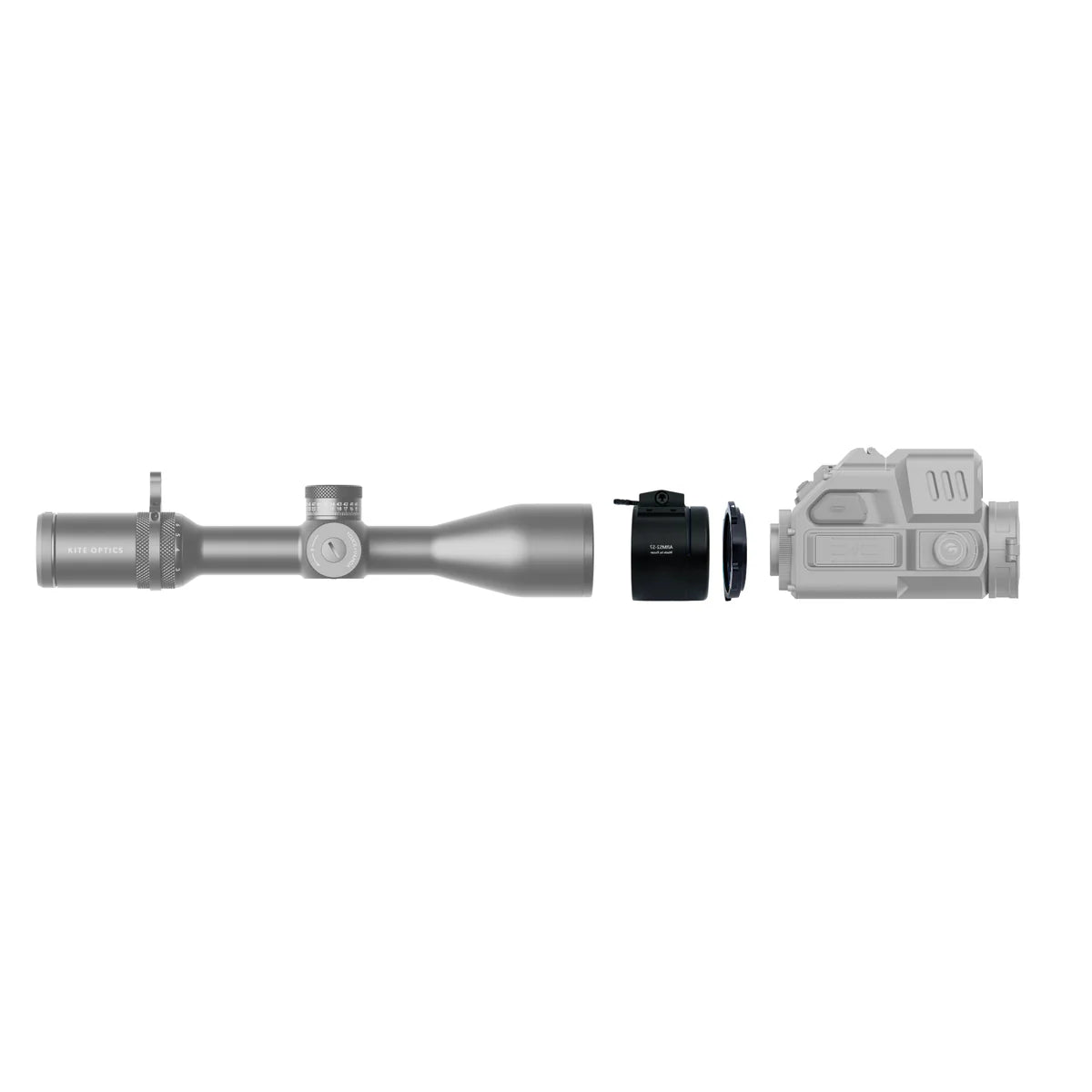 Rusan MAR Quick Release Bell- Mount Adapter for Thermal Clip-On + Connector