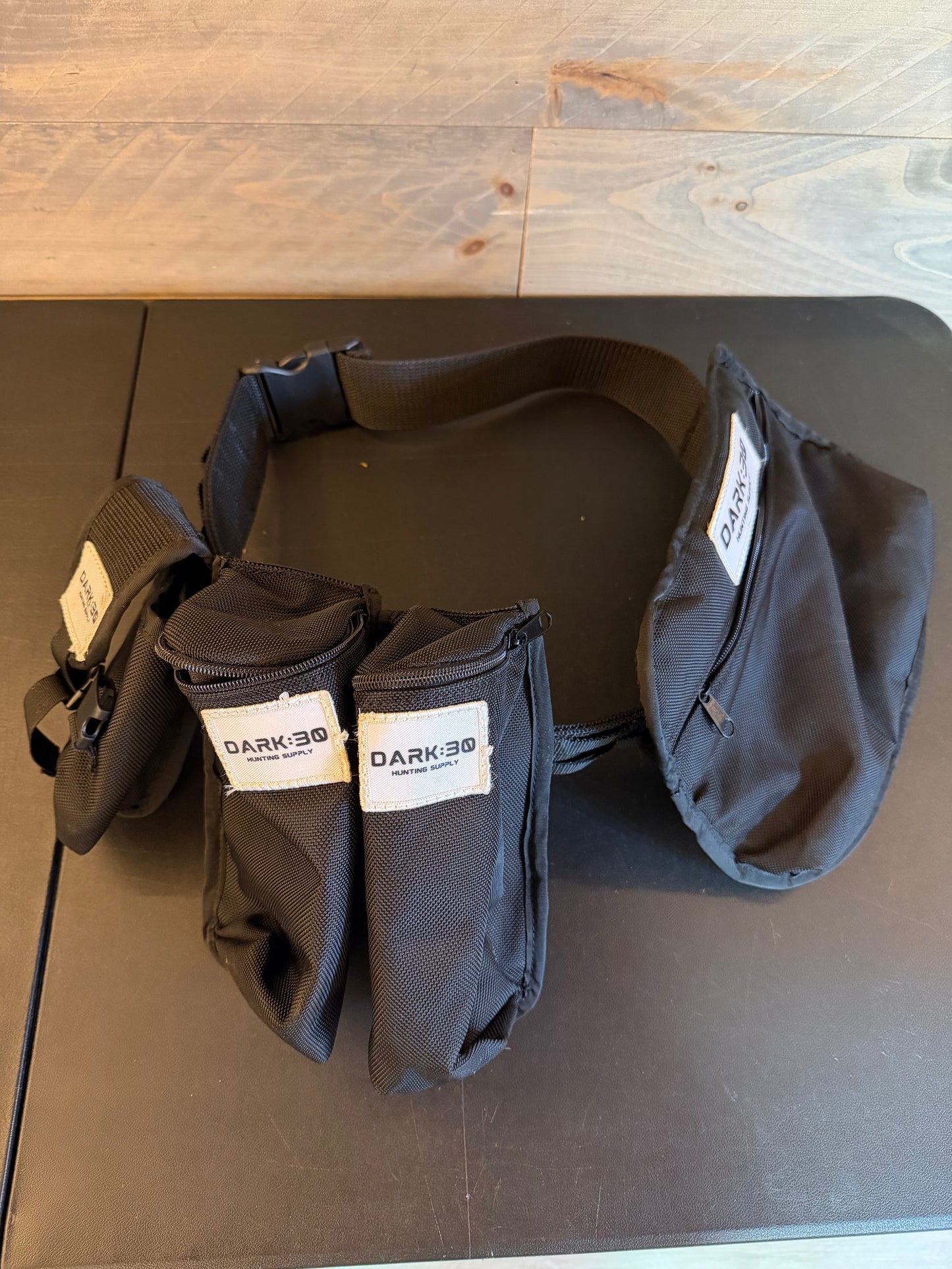 Lightly Used Tactical Belt Set (Small 26-36 waist)