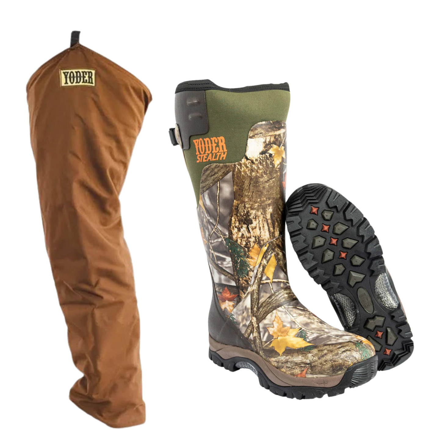 Yoder Stealth Boot with Super Yoder Chaps