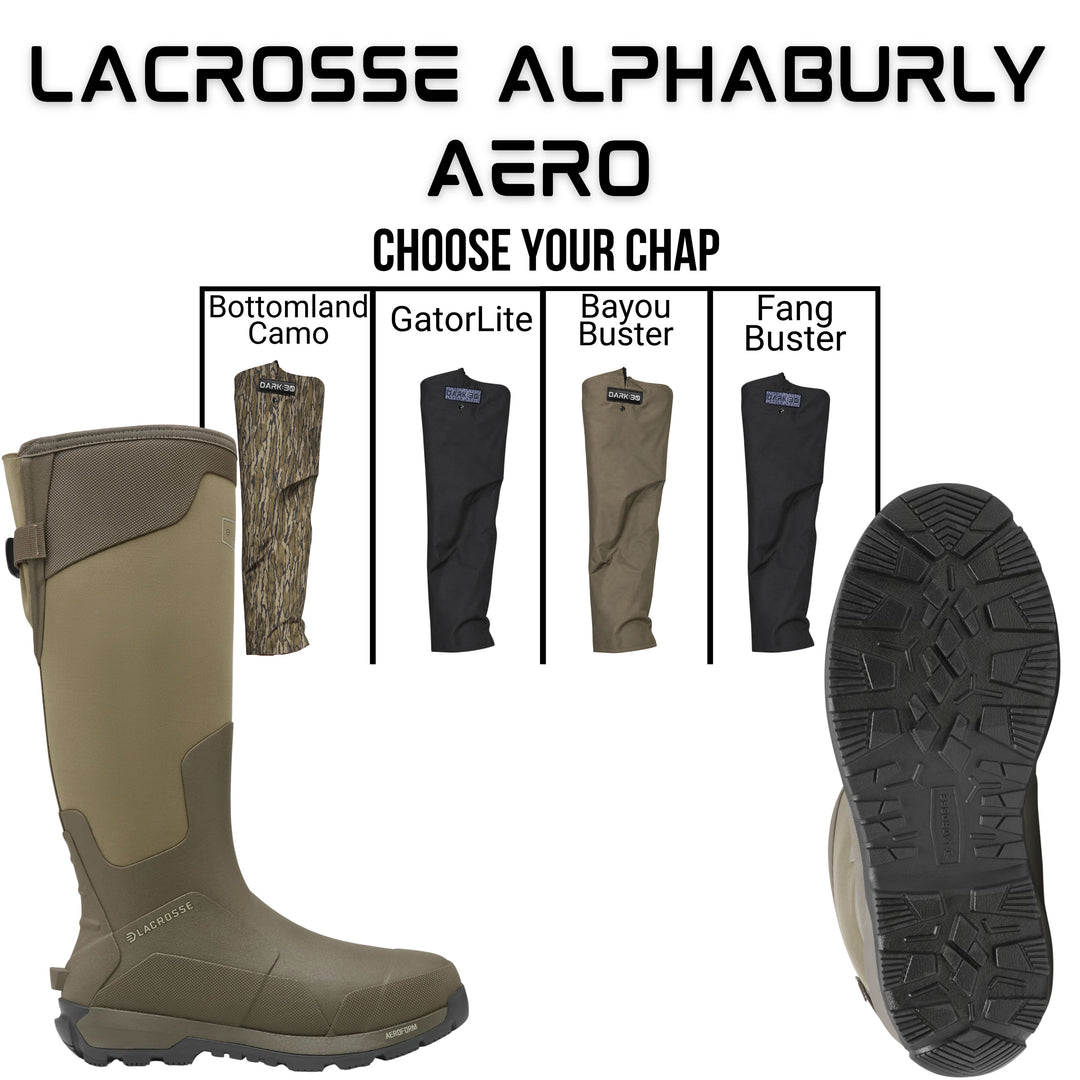 Lacrosse Alphaburly Aero with Wildcat Chaps