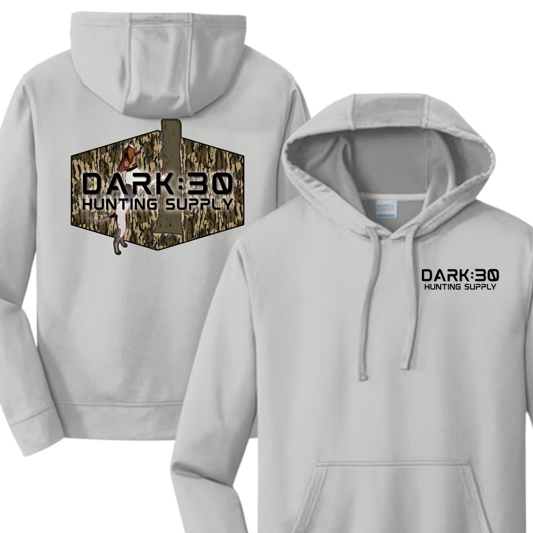 Performance Fleece Hoodie Gray