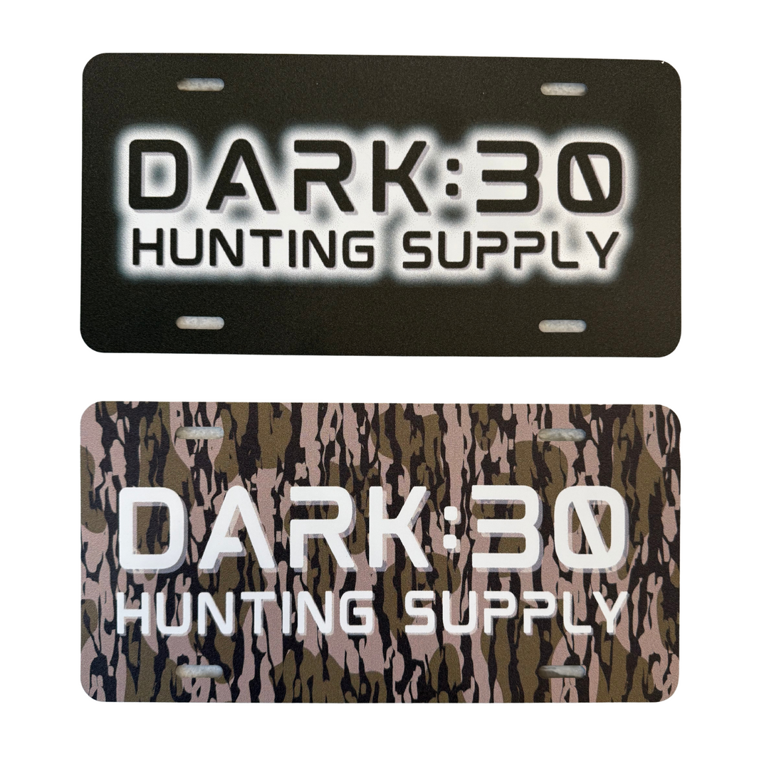 Dark:30 License Plates