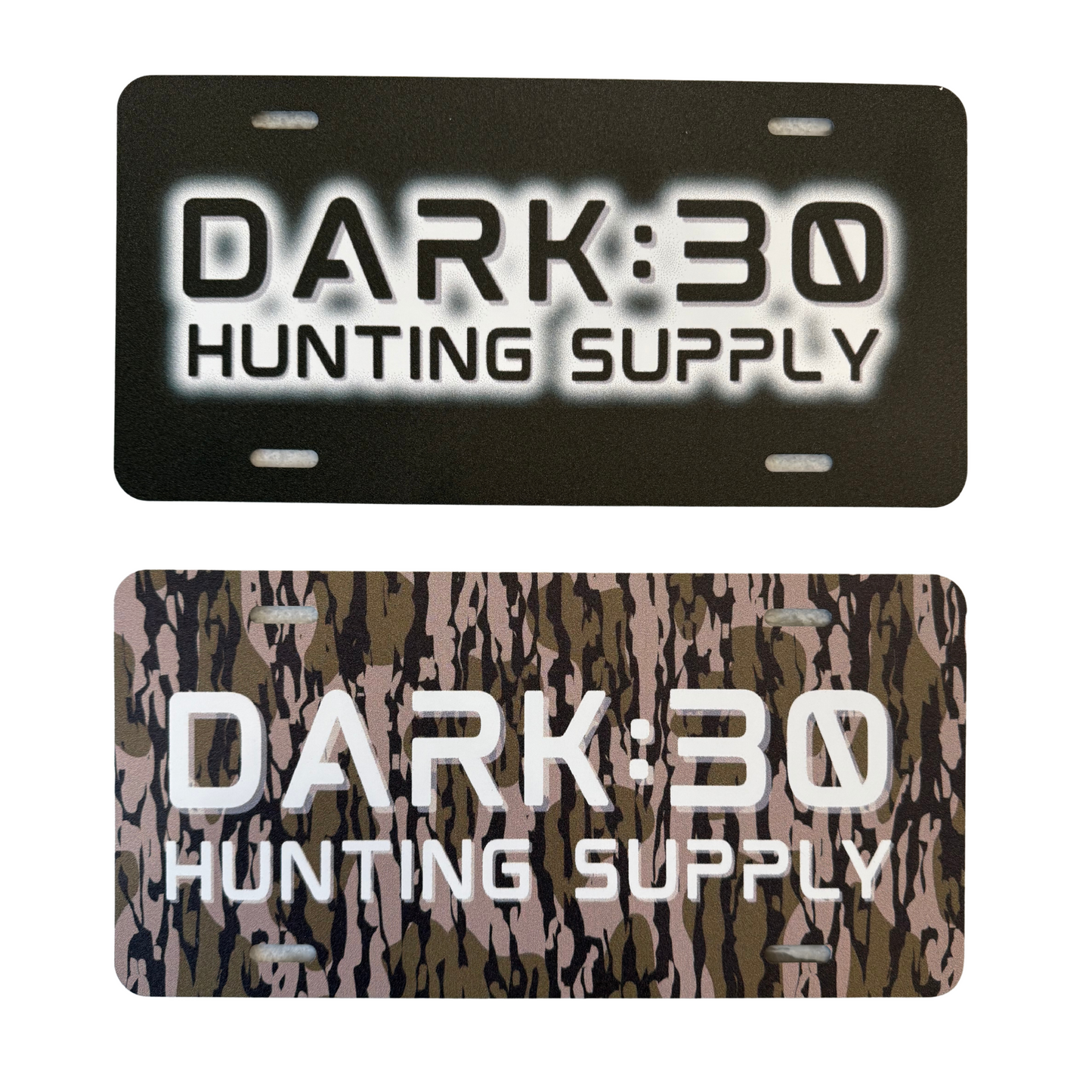 Dark:30 License Plates