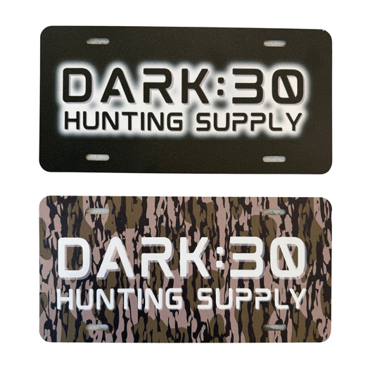 Dark:30 License Plates