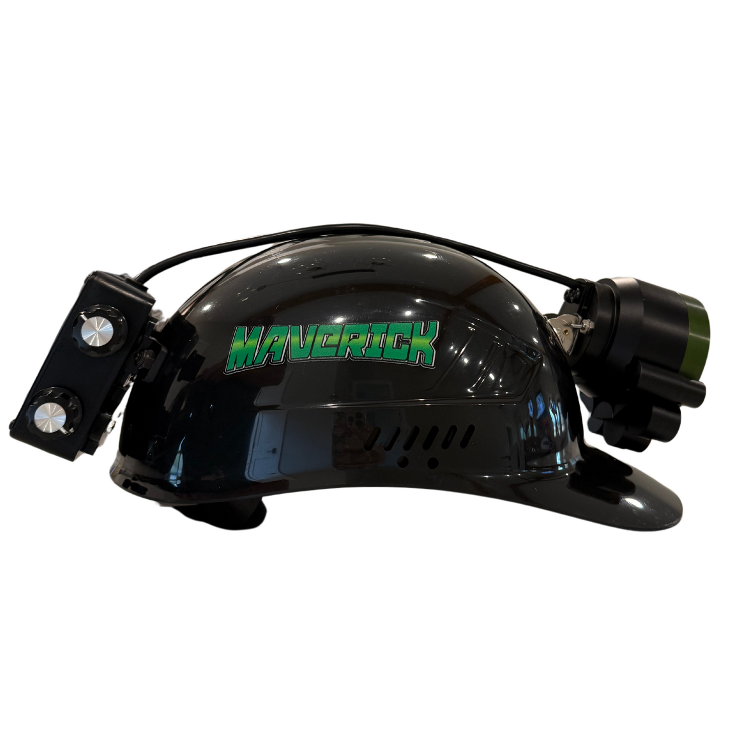 Superior Maverick on Bump Cap