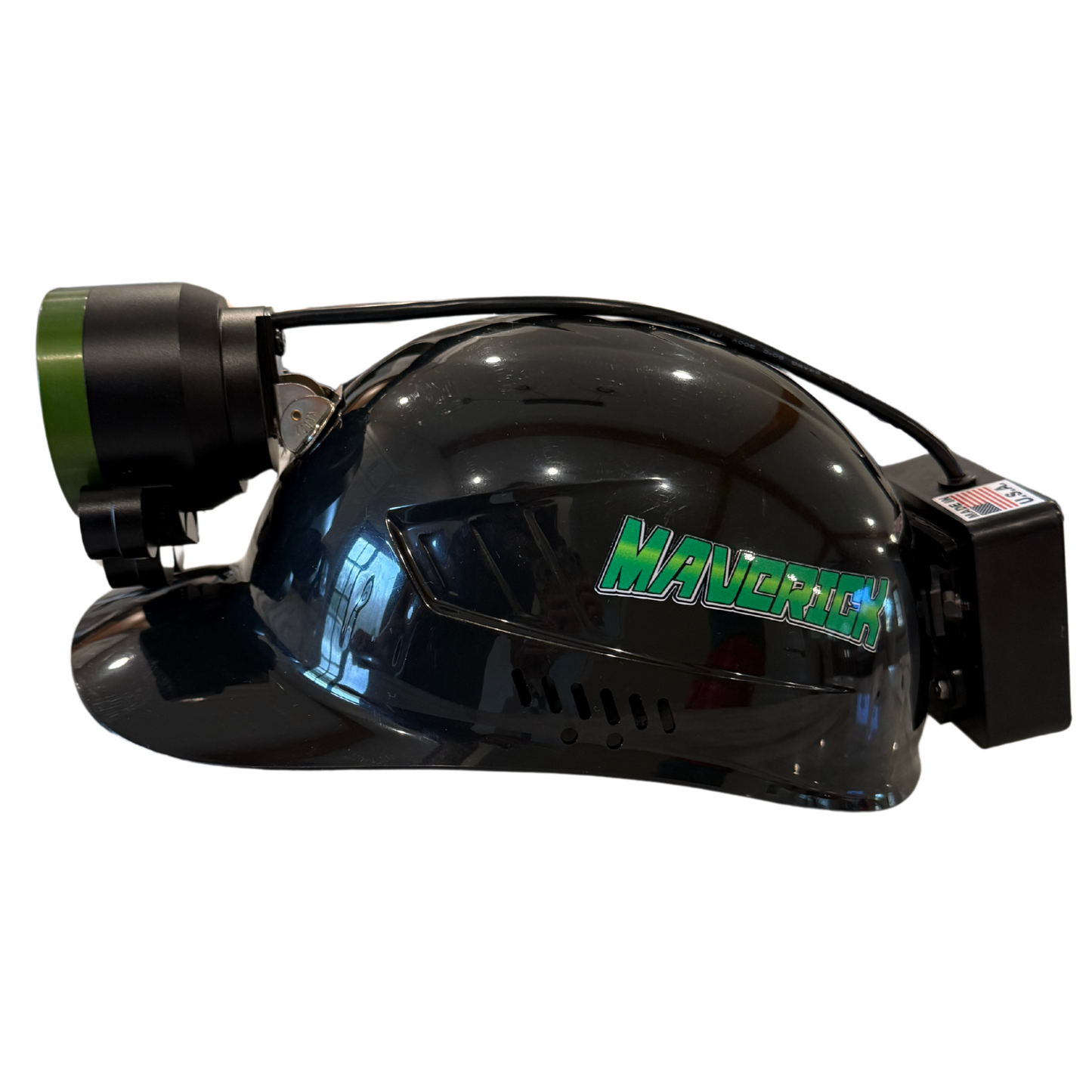 Superior Maverick on Bump Cap