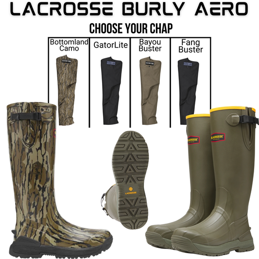 Lacrosse Burly Aero with Chaps