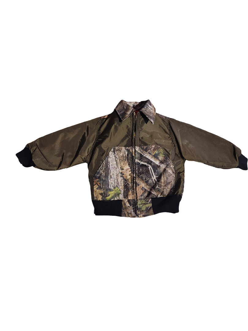 Kids Camo Jacket made by Southside