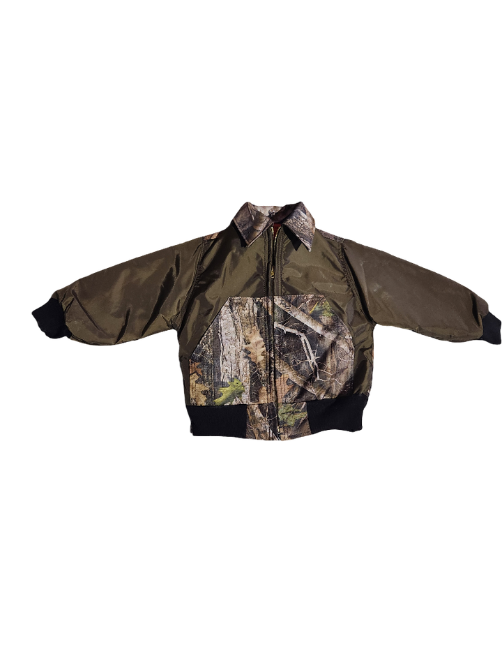 Kids Camo Jacket made by Southside