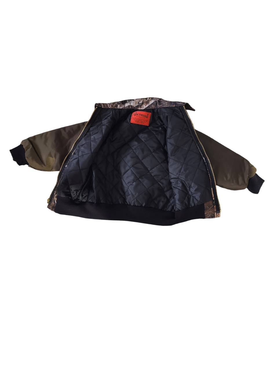 Kids Camo Jacket made by Southside