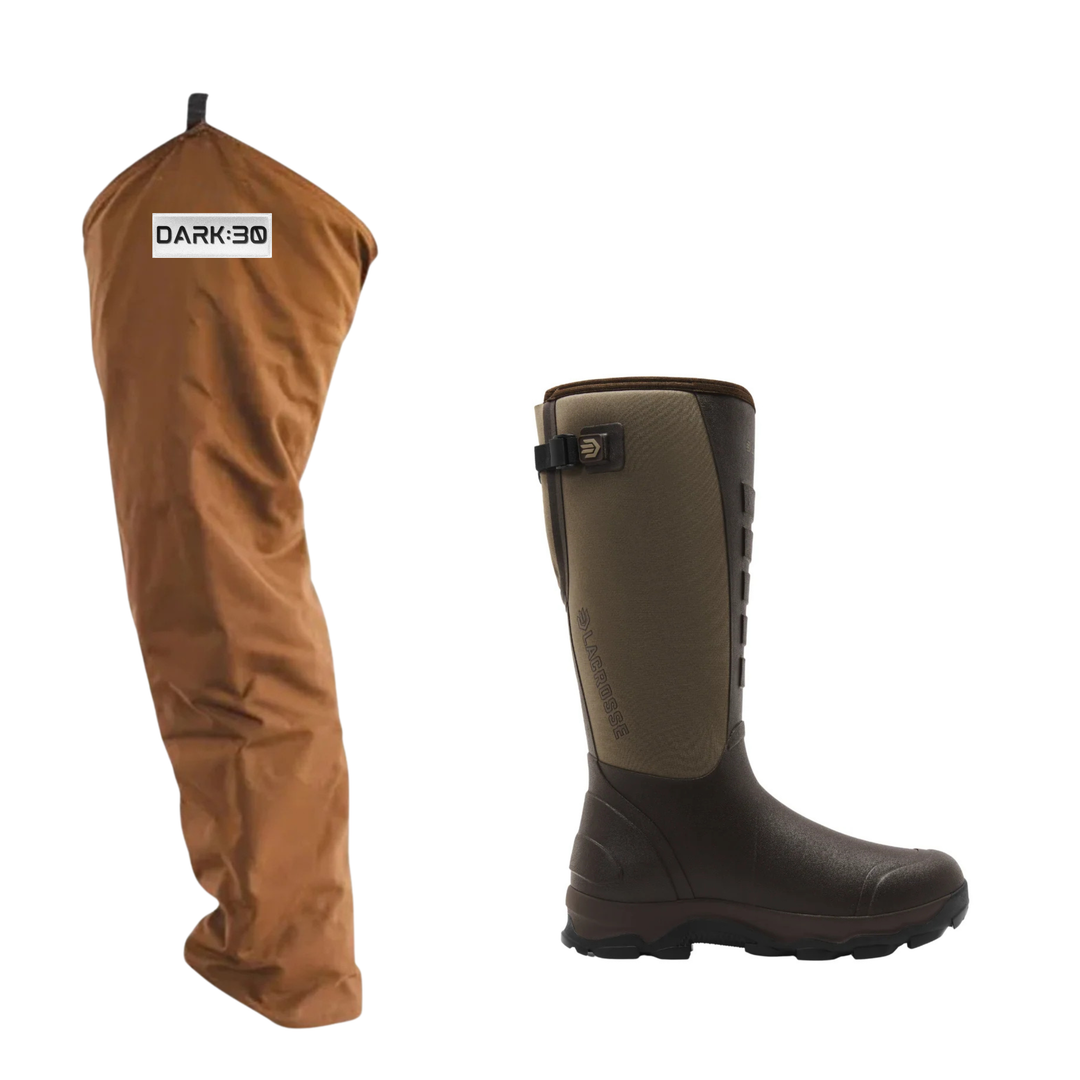 Lacrosse Alpha Lite II Boot with Yoder Super Chaps