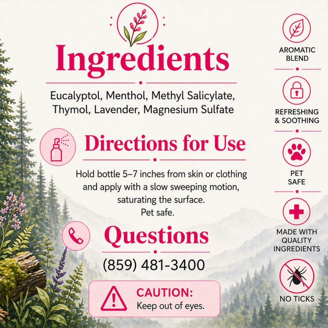 Strick’s Famous Tick Spray - Tick Repellent Spray for Dogs &amp; Humans
