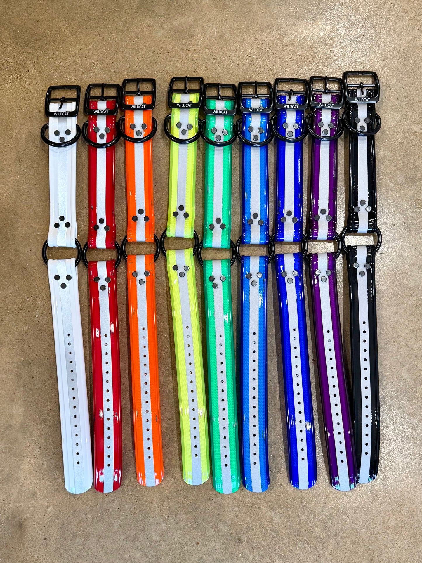 1 1/2” Reflective Dayglo Collar (20”)