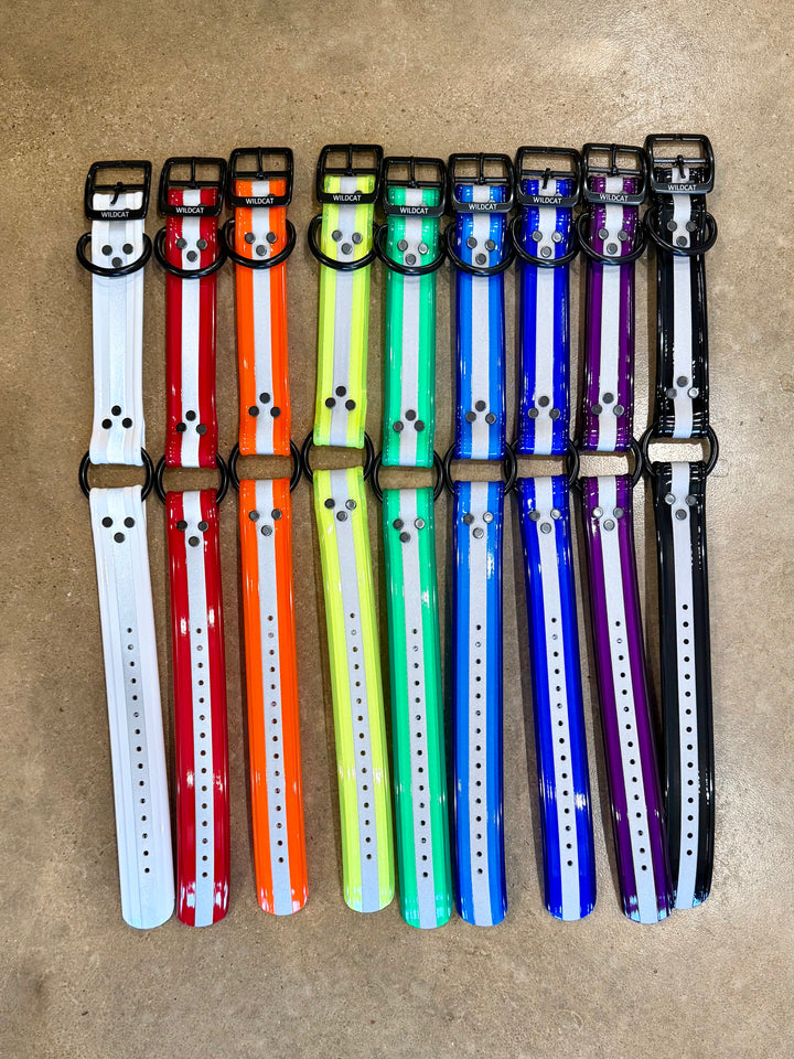 1 1/2” Reflective Dayglo Collar (20”)
