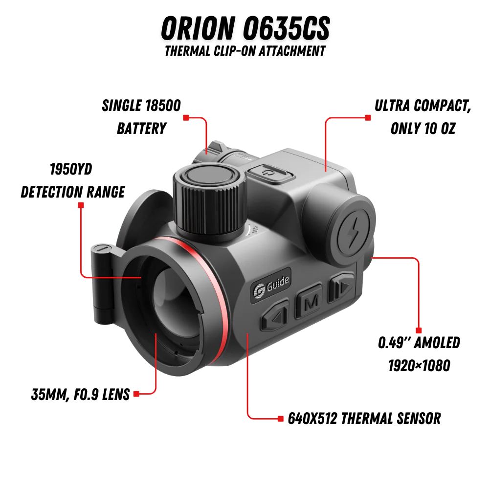 Guide Orion 0635CS Scope Clip-On