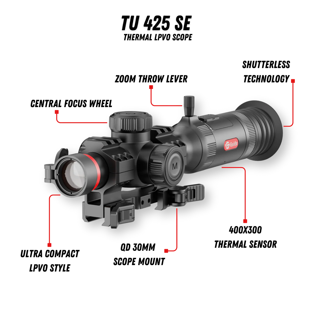 Guide TU425 SE 3.0 Rifle Scope