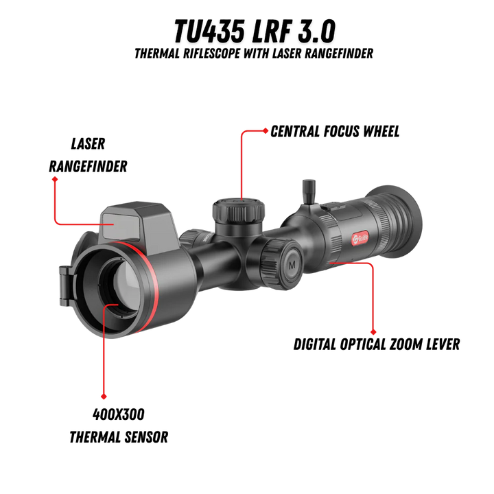 Guide TU435 LRF 3.0 Rifle Scope