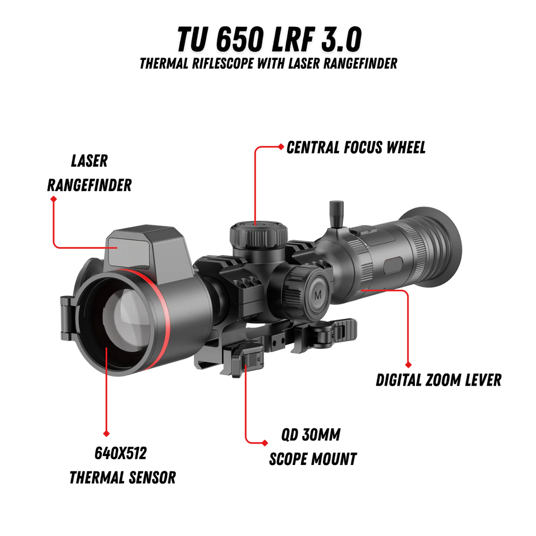 Guide TU650 LRF Rifle Scope