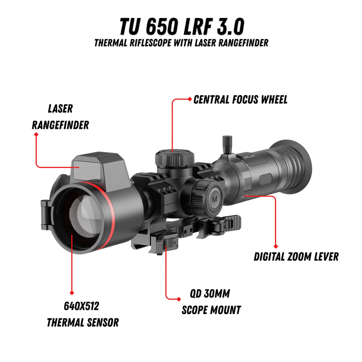 Guide TU650 LRF Rifle Scope