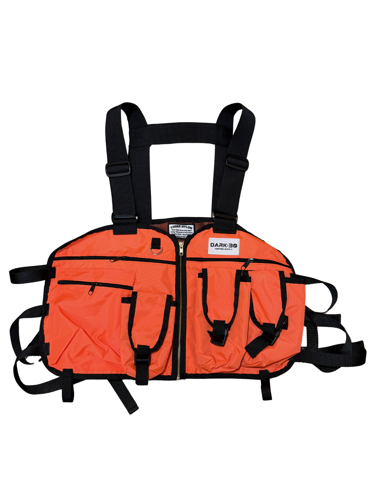 Orange Strap Vest (SALE)